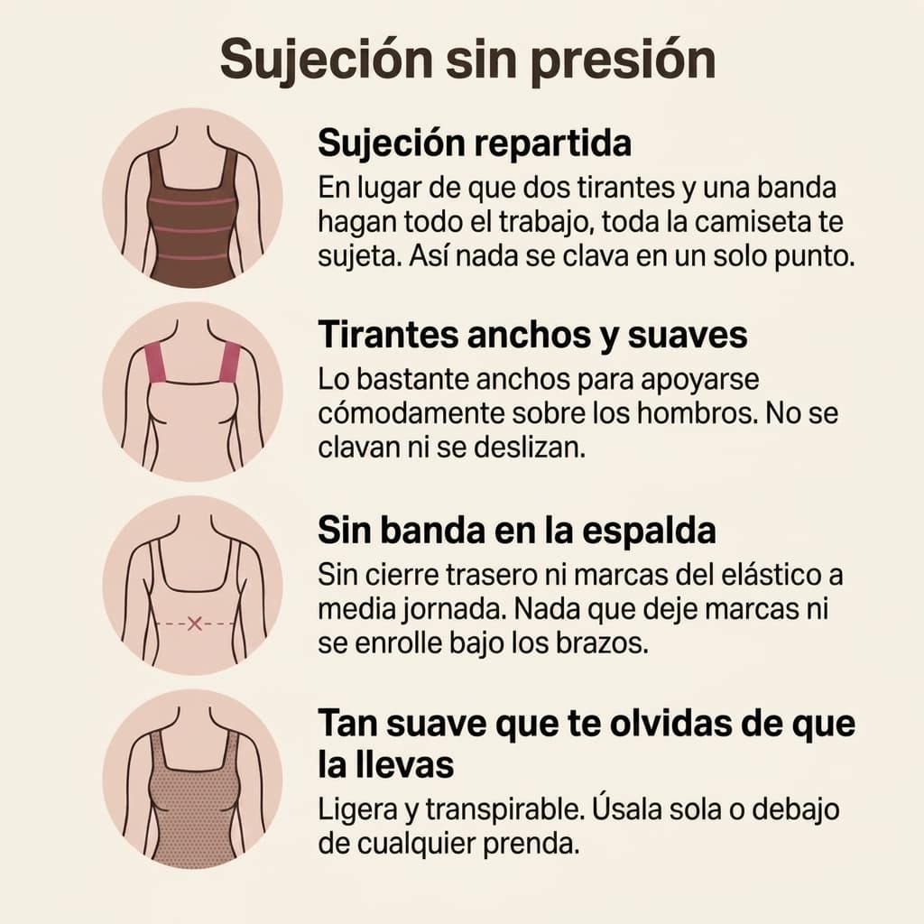 Velory / Sujetador sin Aro confort